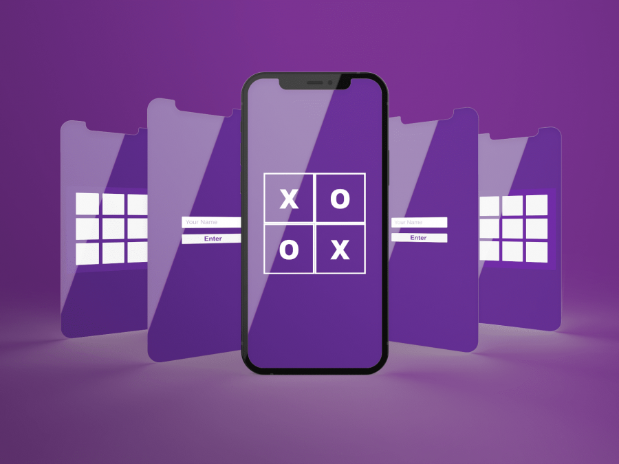 Online Tic Tac Toe Game for IOS & Android